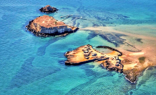 جزایر ناز در جزیره قشم